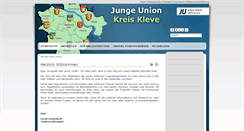 Desktop Screenshot of ju-kreis-kleve.de